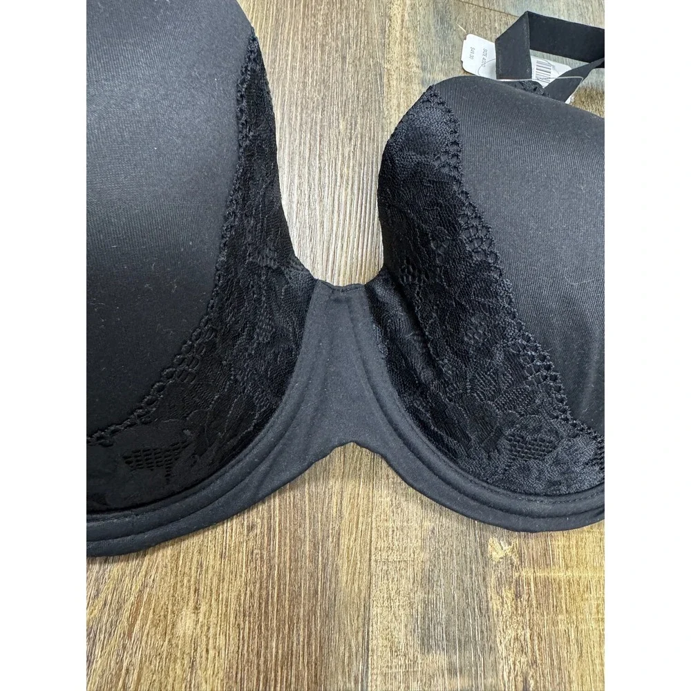 Soma Intimates Embraceable Perfect Coverage Bra Black Lace 40DD 570292451 NEW